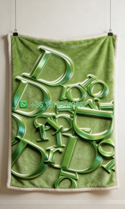 Dior Throw Blankets